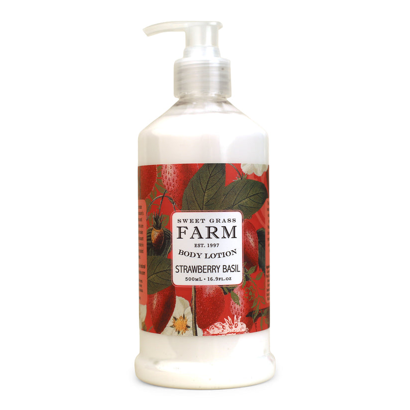 Meadow Strawberry Basil Body Lotion