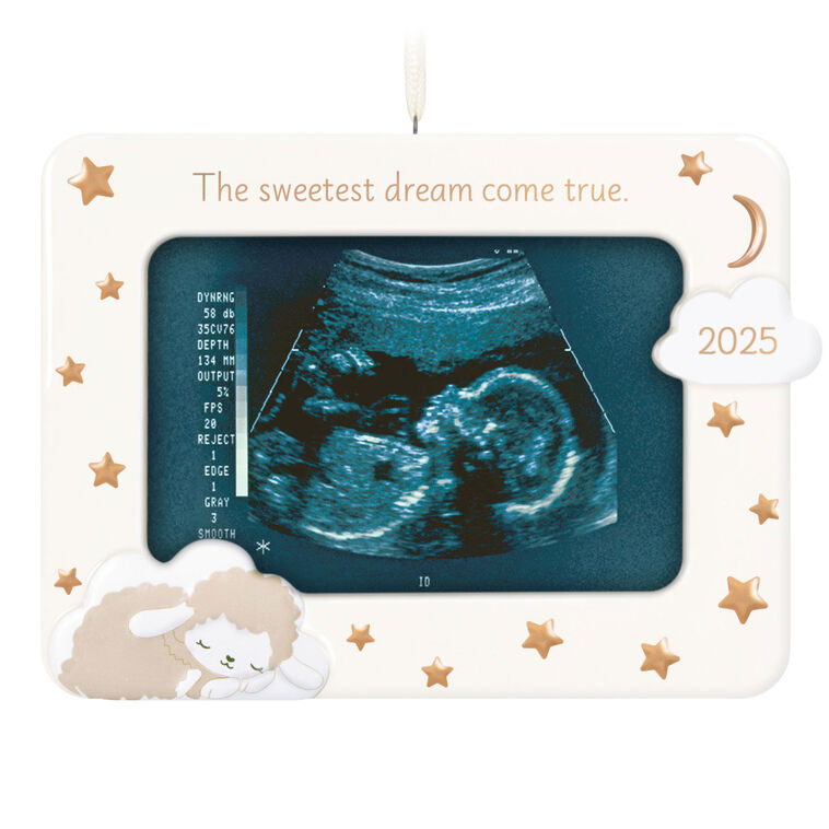 Sweetest Dream Come True 2025 Photo Frame Porcelain Ornament - Raymond's Hallmark