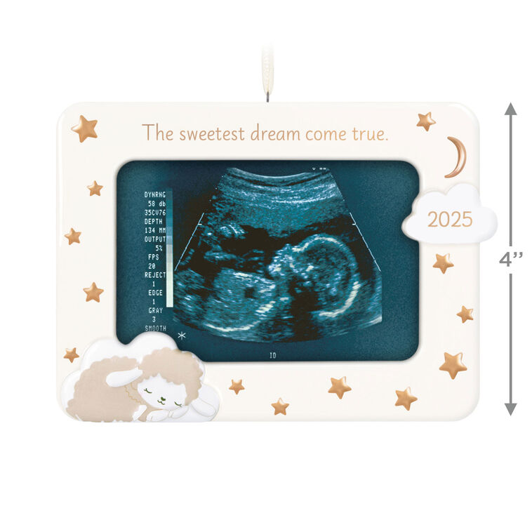 Sweetest Dream Come True 2025 Photo Frame Porcelain Ornament - Raymond's Hallmark