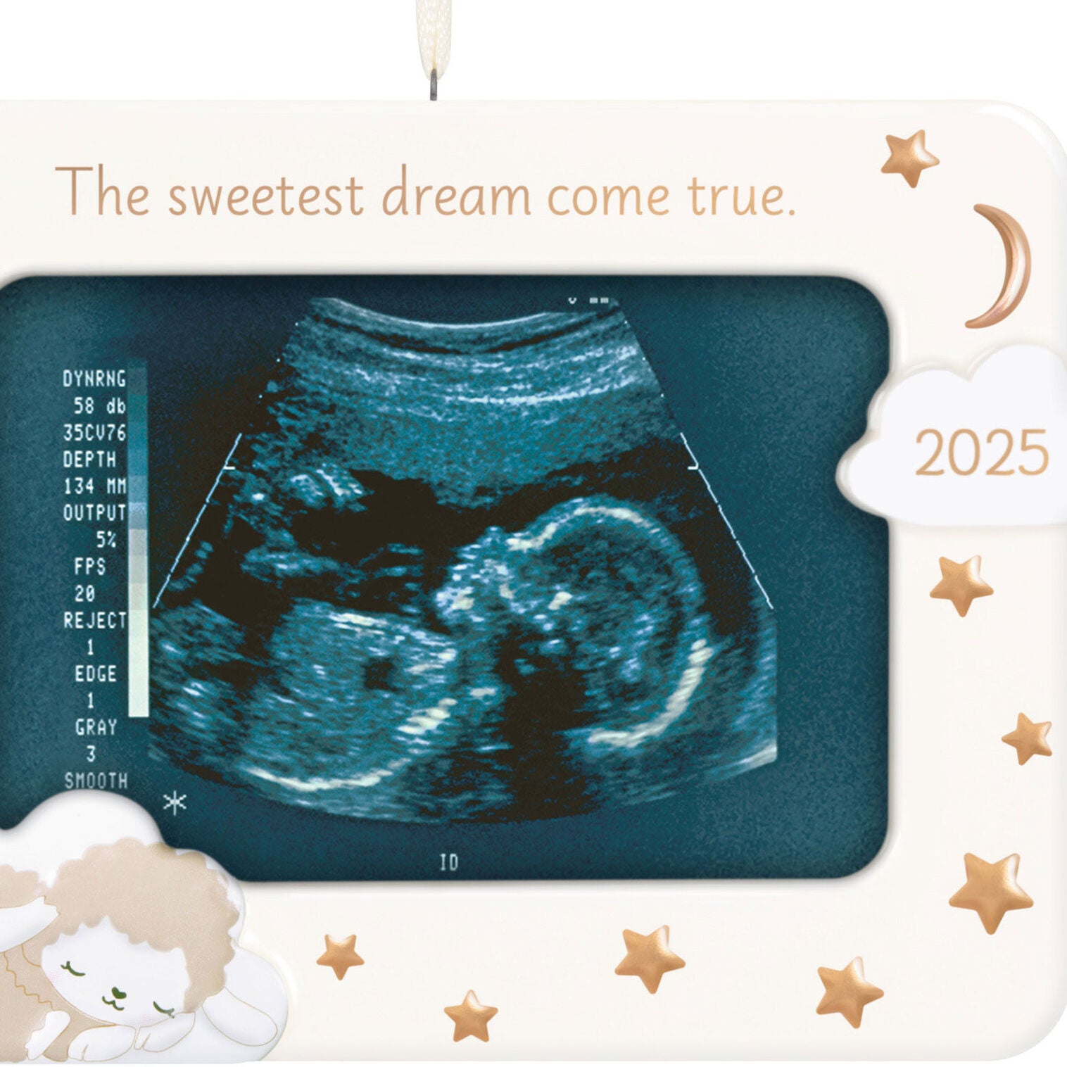 Sweetest Dream Come True 2025 Photo Frame Porcelain Ornament - Raymond's Hallmark