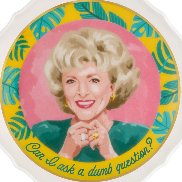 The Golden Girls Can I Ask a Dumb Question? Porcelain Ornament
