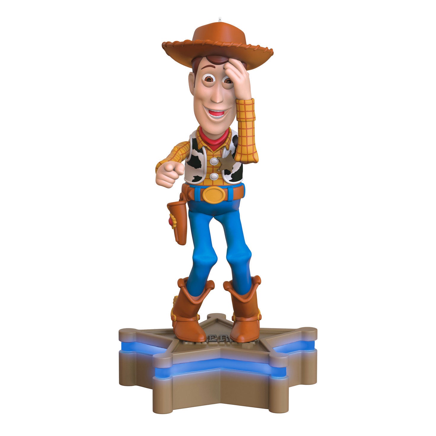 Sheriff Woody Ornament With Light and Sound - Raymond's Hallmark