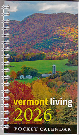Vermont Living 2026 Pocket Calendar