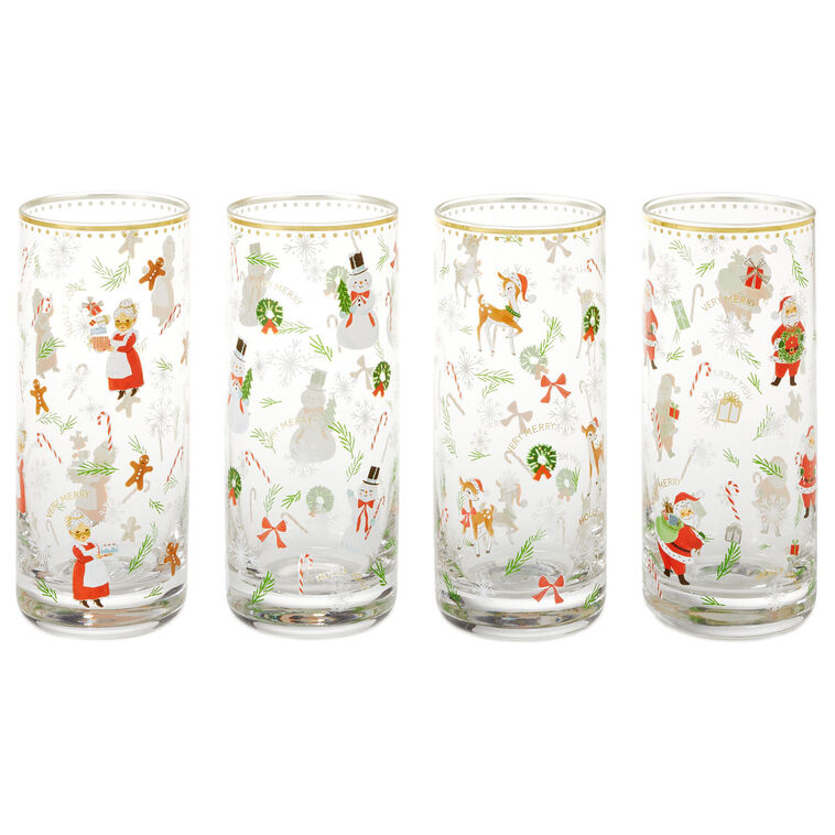 Holiday Icons Glasses - Raymond's Hallmark