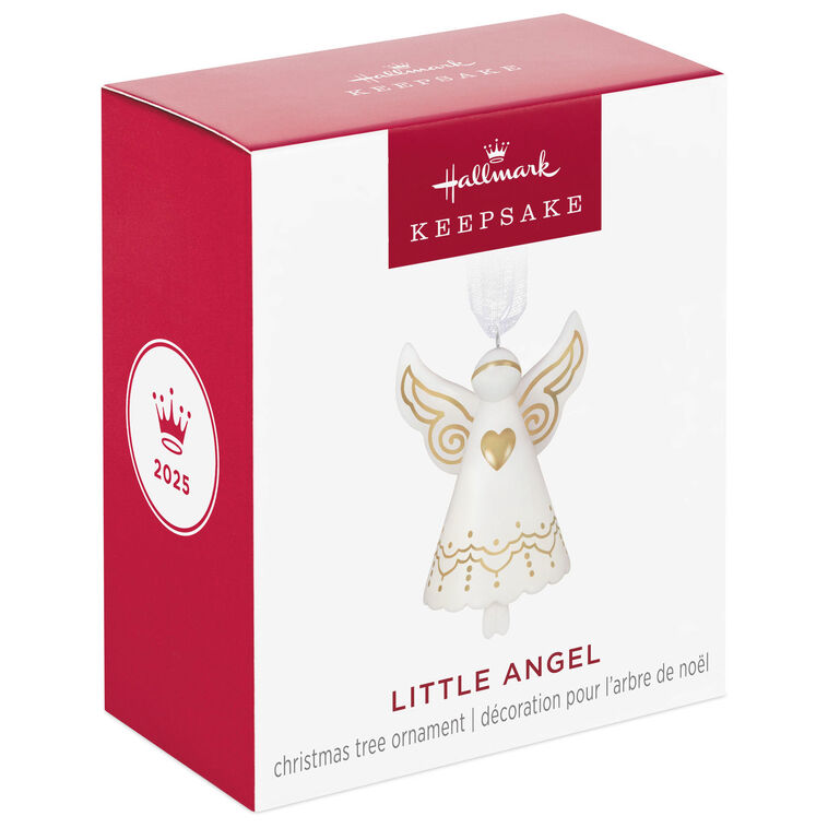 Mini Little Angel Porcelain Ornament, 1.25" - Raymond's Hallmark