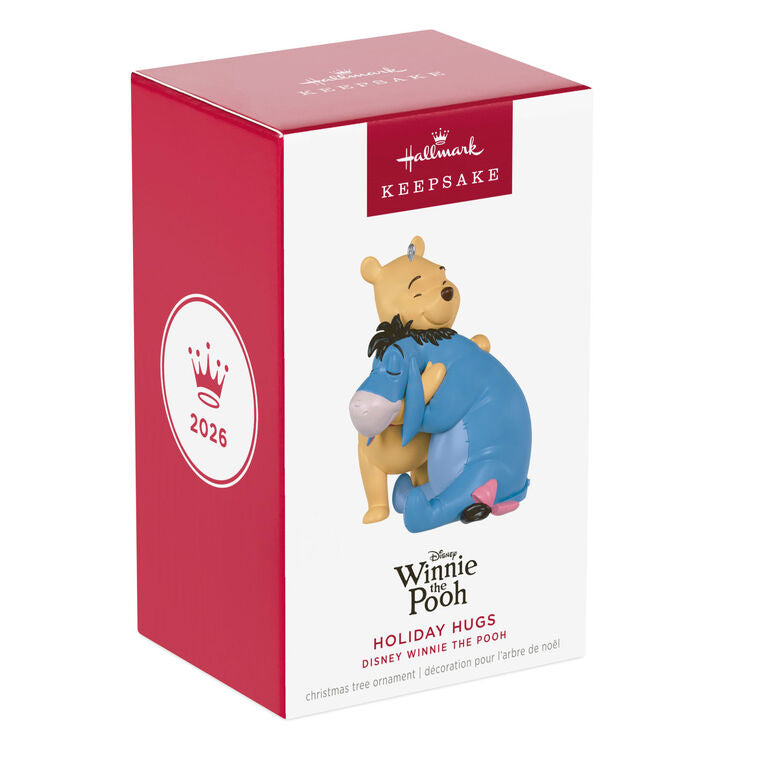 Disney Winnie the Pooh Holiday Hugs Ornament