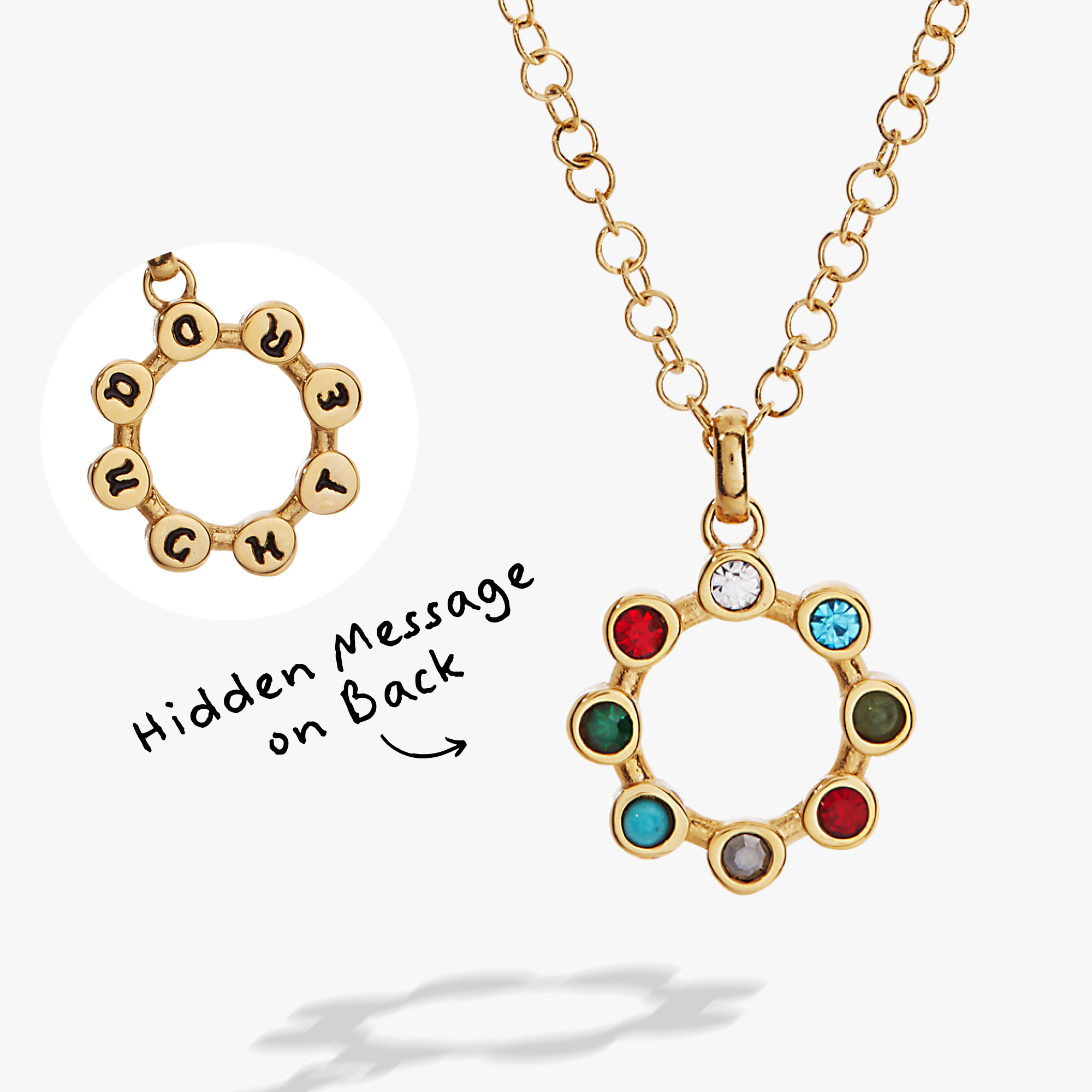 Daughter Acrostic Interchangeable Necklace - Raymond's Hallmark