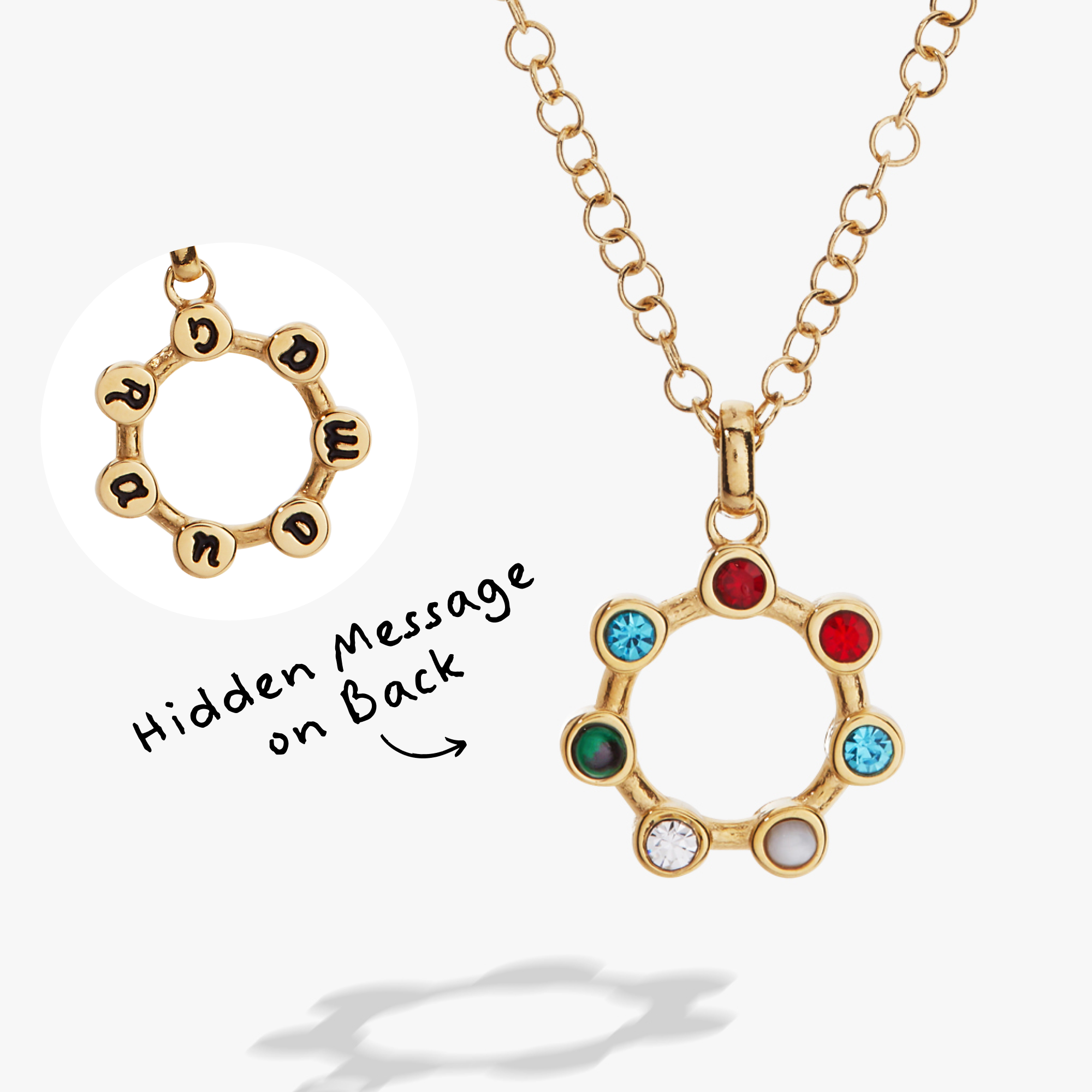 Grandma Acrostic Interchangeable Necklace - Raymond's Hallmark