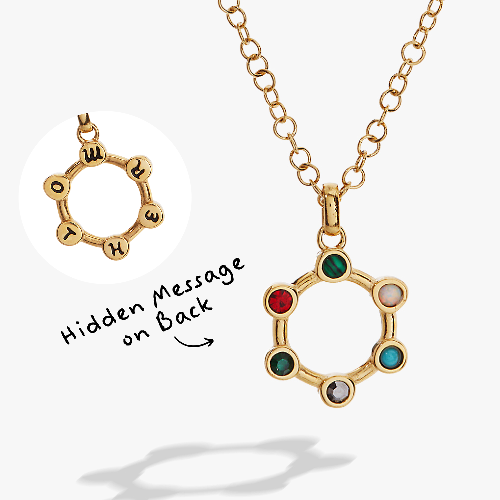 Mother Acrostic Interchangeable Necklace - Raymond's Hallmark