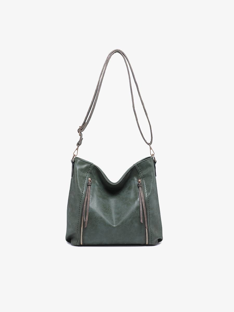 Mina Hobo Bag-Tan /Grey - Raymond's Hallmark