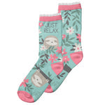Socks Just Relax Sloth - Raymond's Hallmark