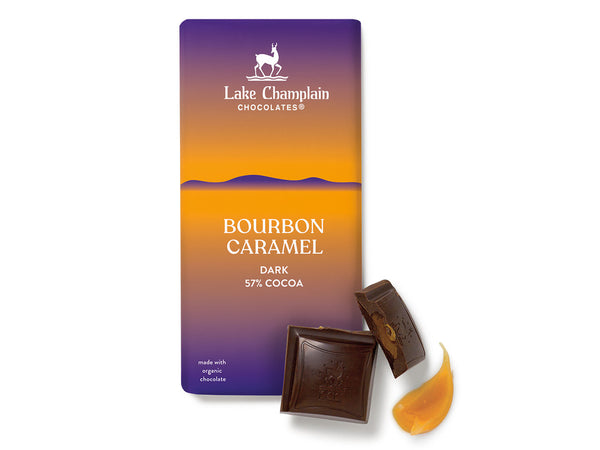 Bar Bourbon Caramel 43% Dark - Raymond's Hallmark