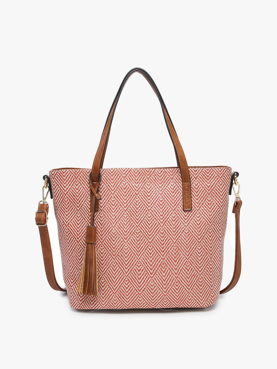 M1921 August 2 Tone Natural Women's Tote Bag - Raymond's Hallmark