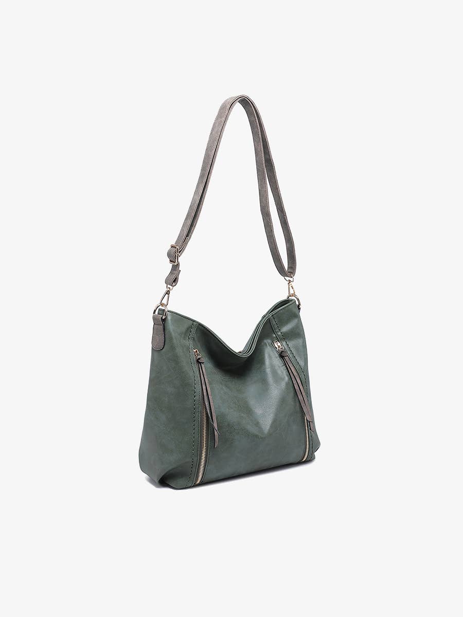 Mina Hobo Bag-Tan /Grey - Raymond's Hallmark