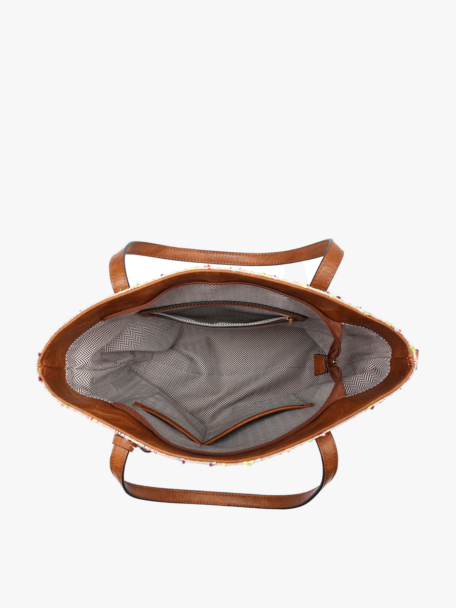 M1921 August 2 Tone Natural Women's Tote Bag - Raymond's Hallmark