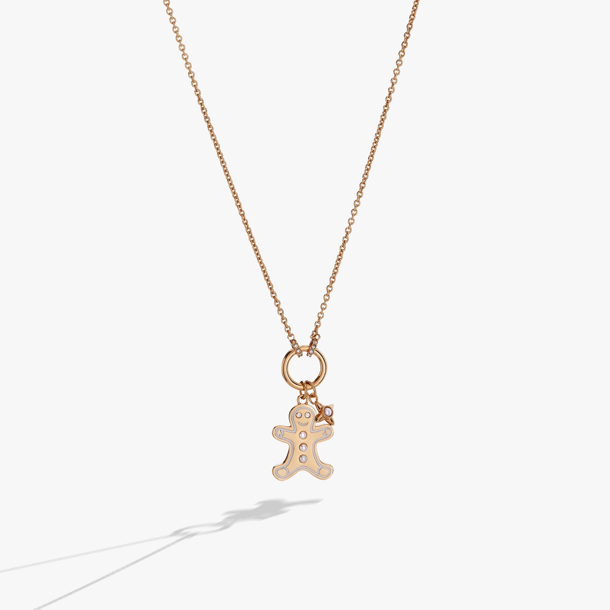 Gingerbread Duo Adjustable Necklace - Raymond's Hallmark