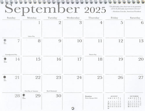 Vermont Living 2025 Wall Calendar - Raymond's Hallmark