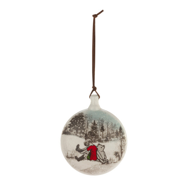 Christopher & Pooh Disc Ornament - Raymond's Hallmark