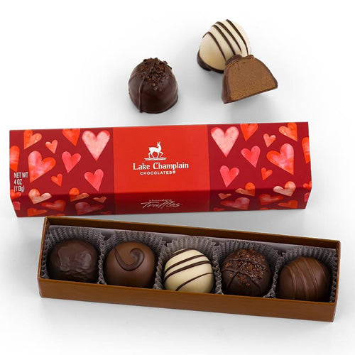 Truffle Valentines Day 5pc Box - Raymond's Hallmark