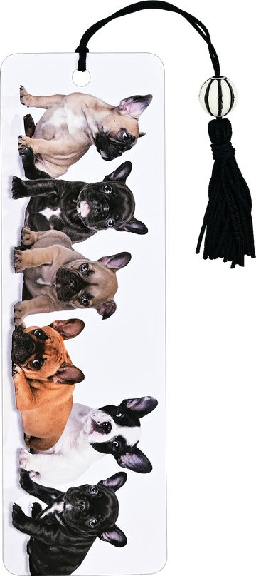 French Bulldog Pups Bookmark - Raymond's Hallmark