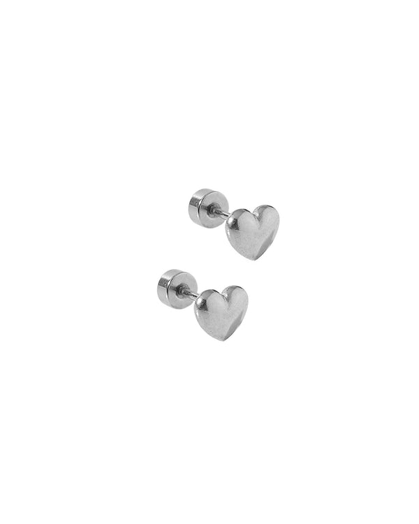 Screwback Stud Earrings-Hadley Silver - Raymond's Hallmark