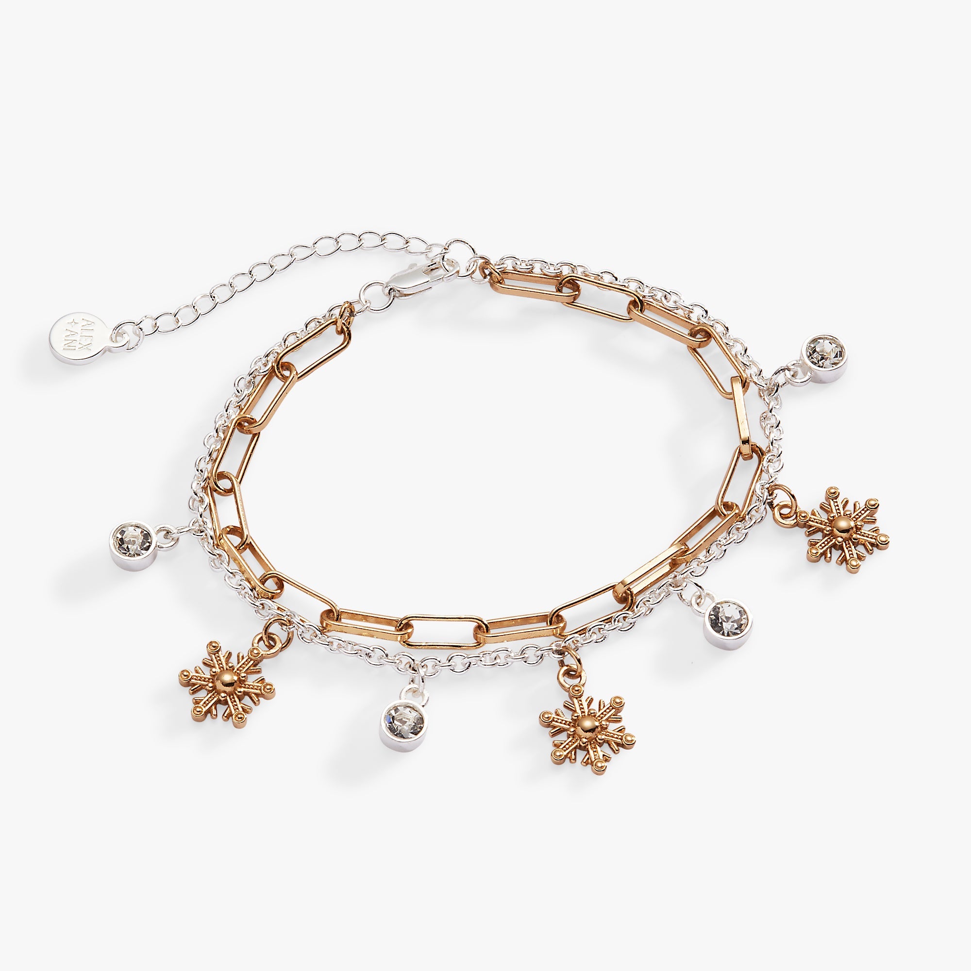 Snowflake Multi-Charm Adjustable Bracelet - Raymond's Hallmark