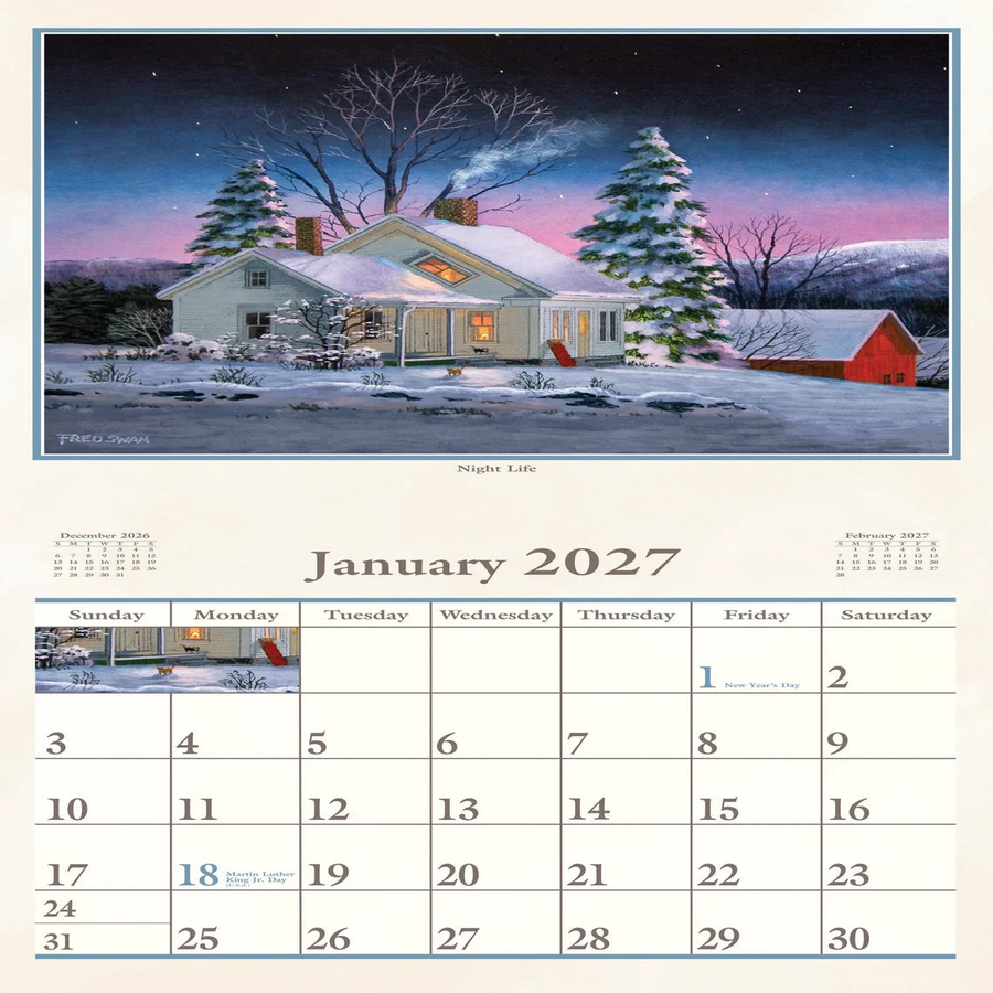 A Place To Call Home 2027 Fred Swan Calendar