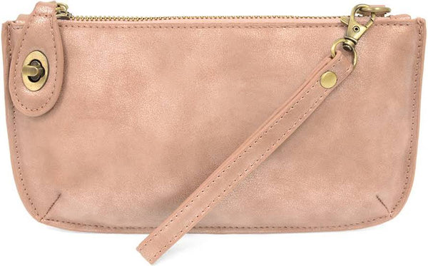 Blush Lustre Lux Crossbody Wristlet Clutch - Raymond's Hallmark