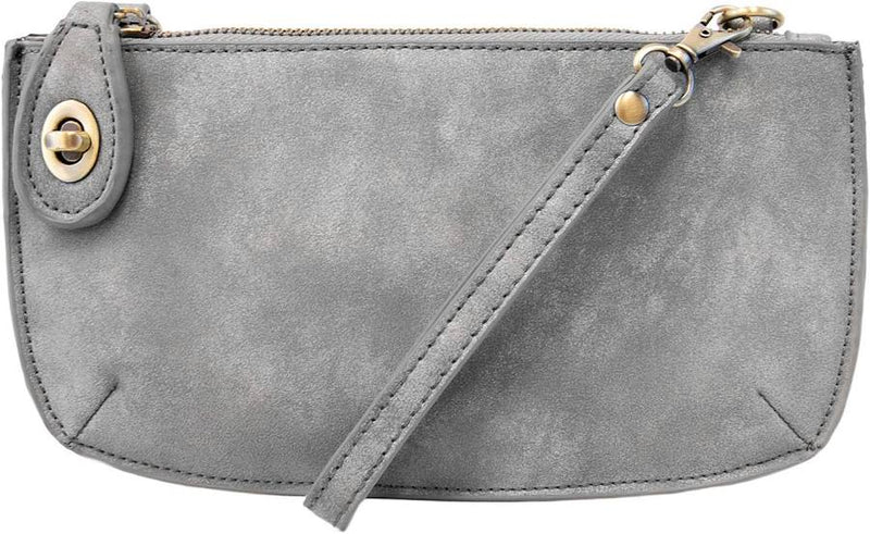 Storm Grey Lux Crossbody Wristlet Clutch - Raymond's Hallmark