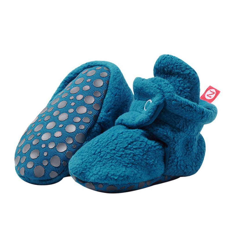 Cozie Fleece Gripper Bootie Pagoda - Raymond's Hallmark