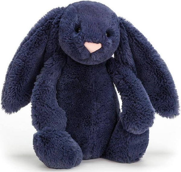 Bashful Navy Bunny Medium - Raymond's Hallmark