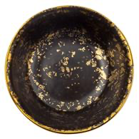 Small Round Trinket Tray Black Spec - Raymond's Hallmark