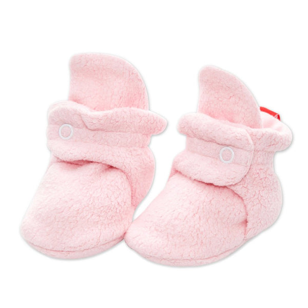 Cozie Fleece Bootie Baby Pink - Raymond's Hallmark