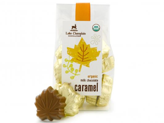 Leaf Caramel Bag milk - Raymond's Hallmark