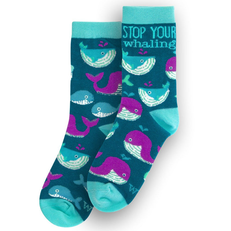 Wit  Socks Whale - Raymond's Hallmark