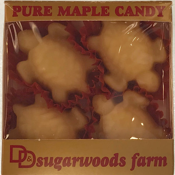 4pc Turtle Box Pure Maple Candy - Raymond's Hallmark