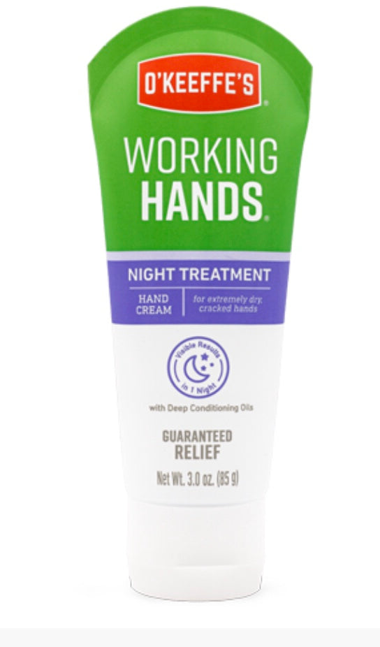 O'KEEFFE'S WORKING HANDS 3 OZ Night Treatment - Raymond's Hallmark