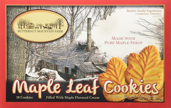 Maple Leaf Cookies - Raymond's Hallmark