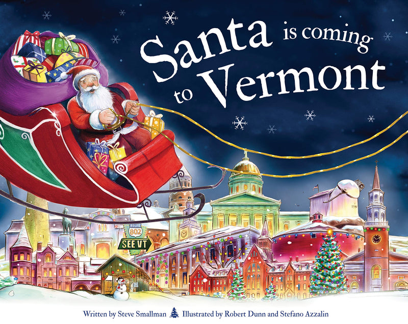 Santa Is Coming To Vermont - Raymond's Hallmark