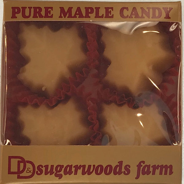 4pc Small Leaf Pure Maple Candy - Raymond's Hallmark