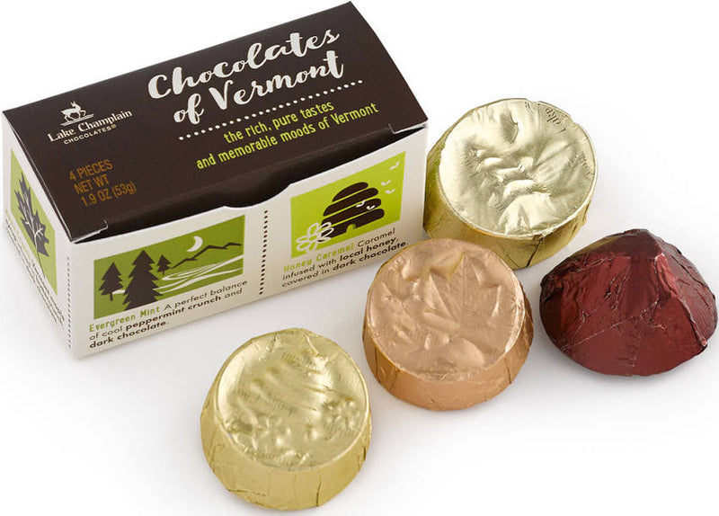 4 Piece Chocolates of Vermont - Raymond's Hallmark