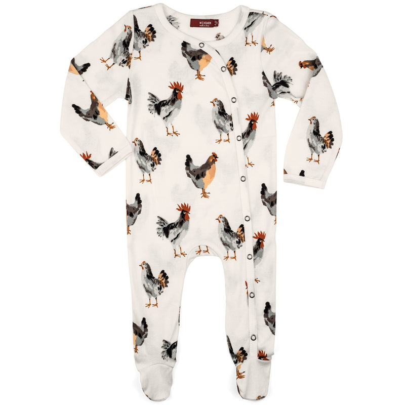 Footed Romper Chicken - Raymond's Hallmark