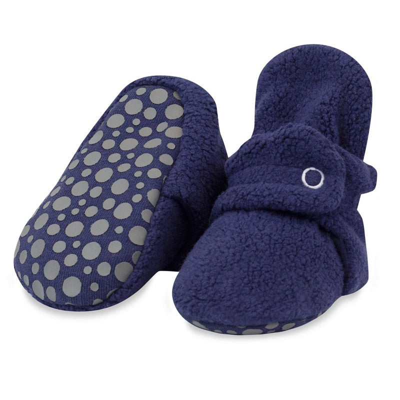 Cozie Fleece Gripper Bootie True Navy - Raymond's Hallmark