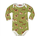 Long Sleeve One Piece Dogs - Raymond's Hallmark