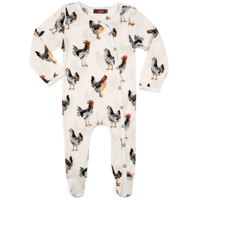 Footed Romper Chicken - Raymond's Hallmark