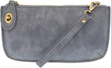 Dusty Blue Lux Crossbody Wristlet Clutch - Raymond's Hallmark